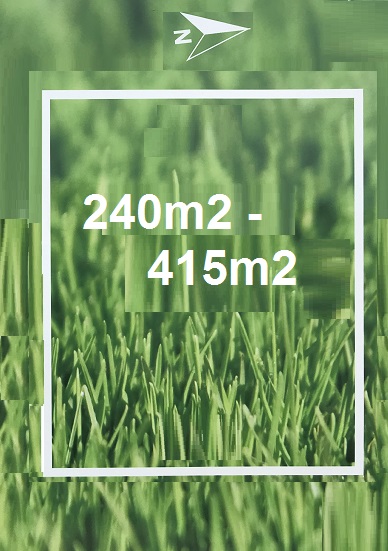 4 land size grass